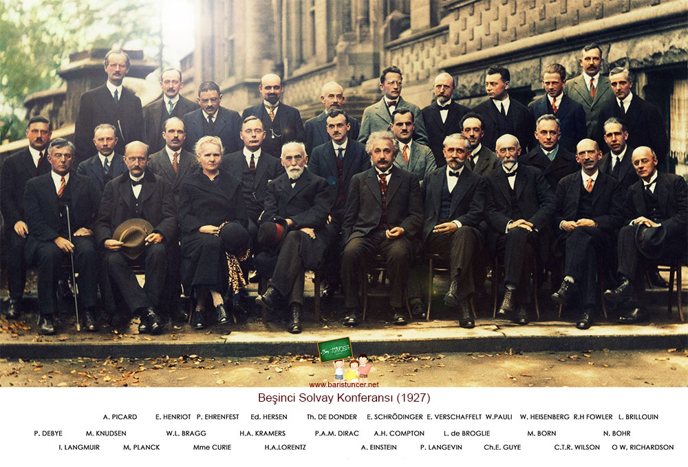 Bilim İnsanlarının 1927 Yılında Çektirmiş Olduğu Fotoğraf